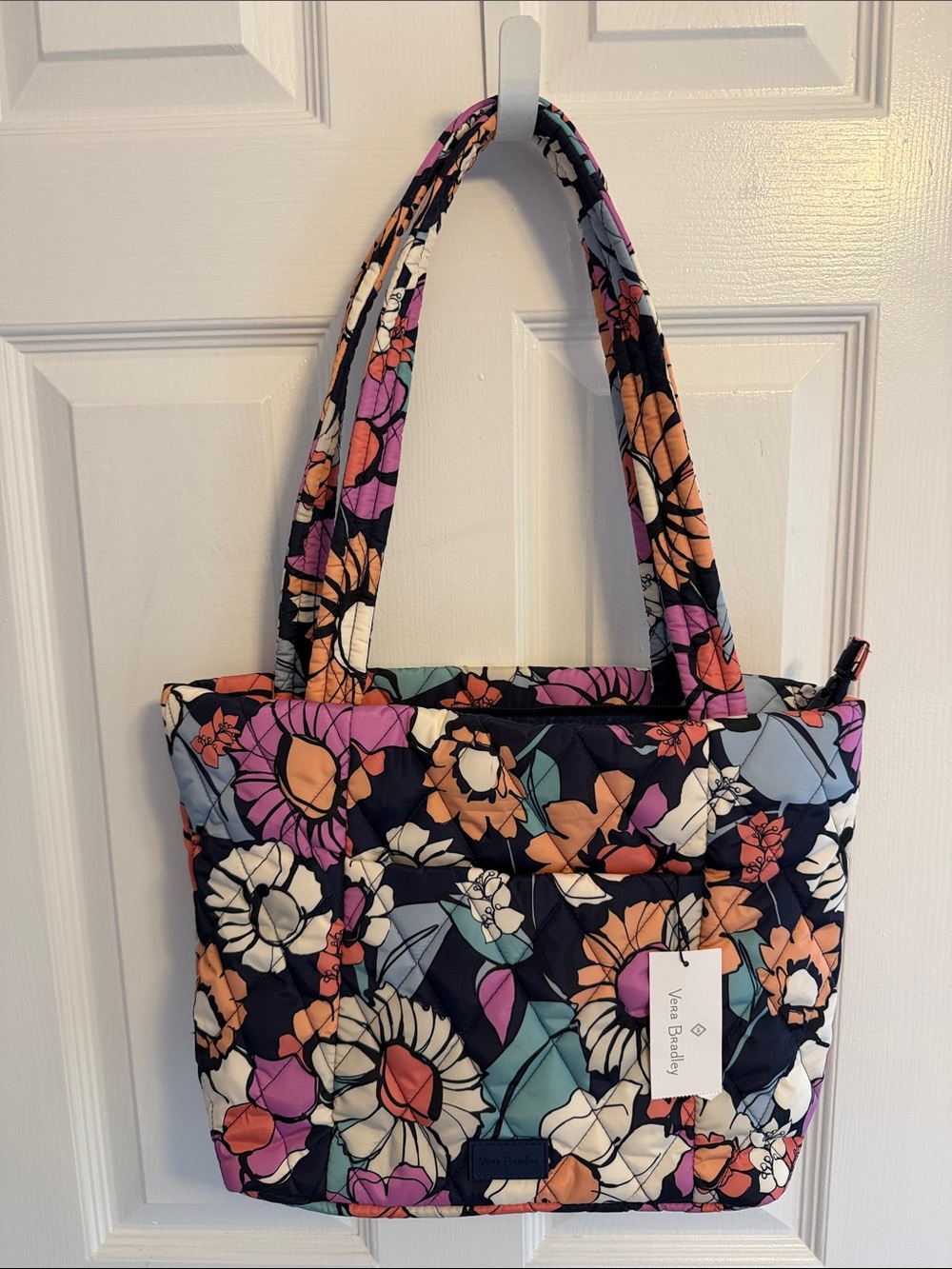 NWT Vera Bradley Ultralight Vera Tote Santa Fe Sun